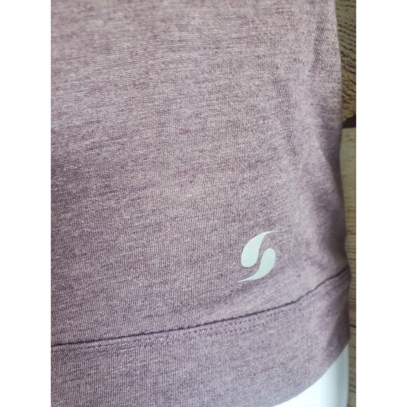 Soffe Long Sleeve T-Shirt Soft Purple Women Juniors Medium Runs Small - Picture 2 of 6